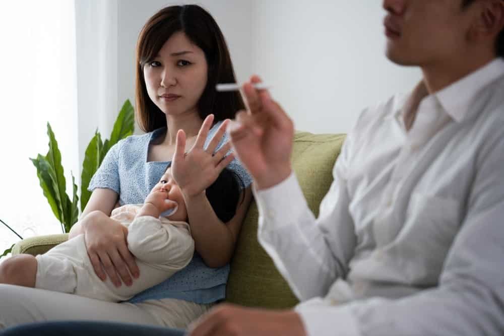 ကိုယ့်ကလေးကို ဆေးလိပ်ငွေ့ကြောင့် ထိခိုက်မှု ကင်းစေဖို့ရာ