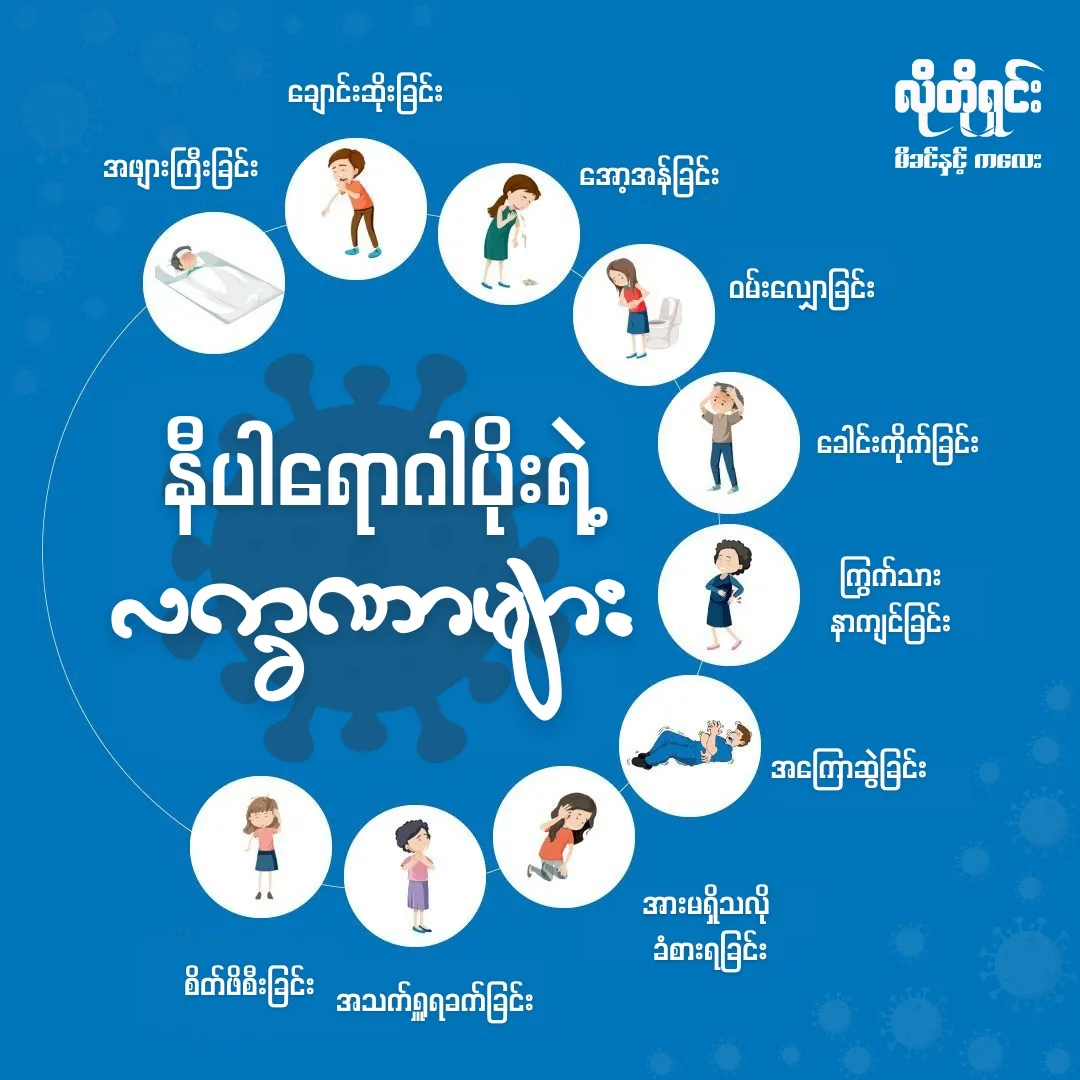 နီပါဗိုင်းရပ်စ် (Nipah virus ) ဘာတွေသိထားဖို့ လိုမလဲ!